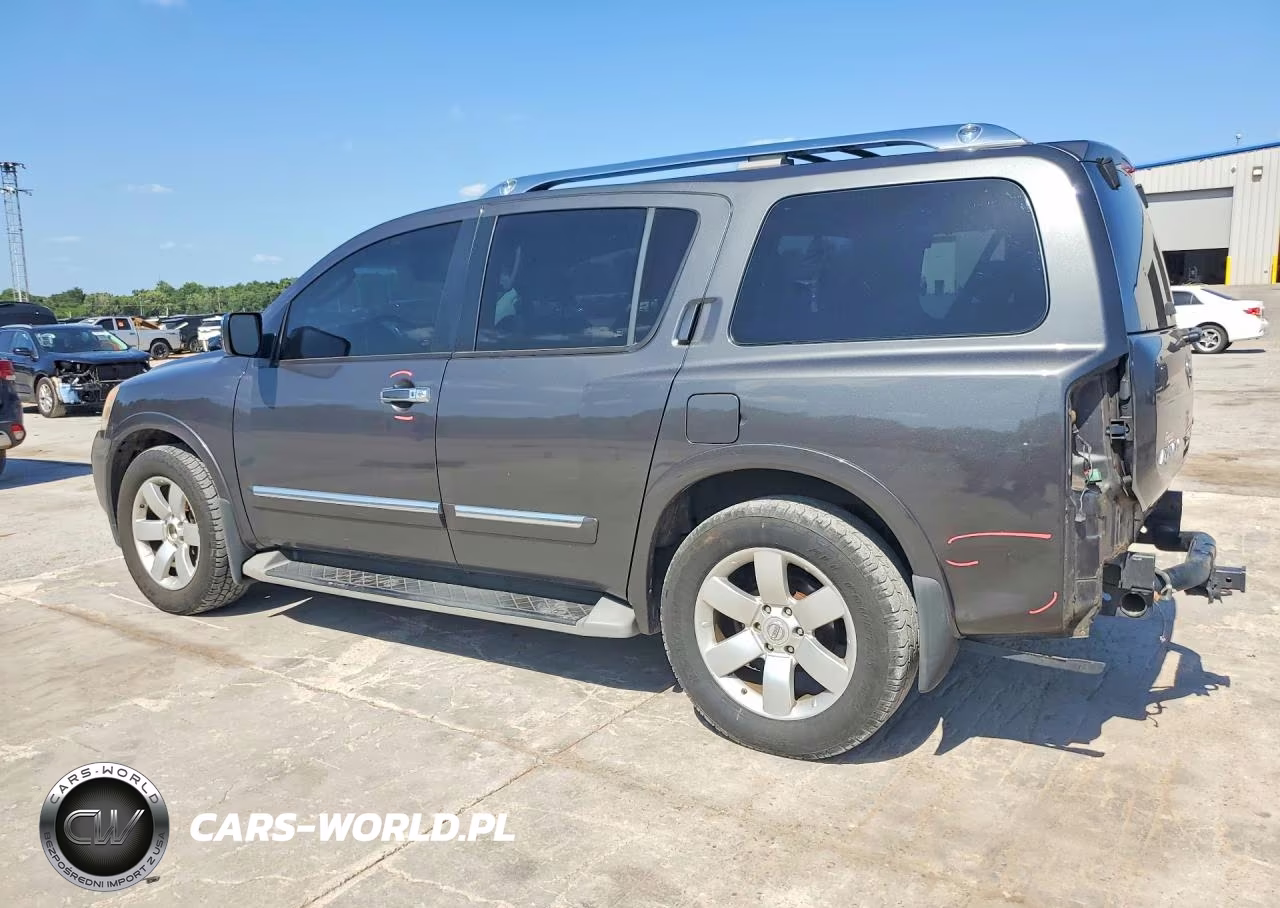 2012 Nissan Armada Sv VIN:5N1BA0NDXCN620844 - 2