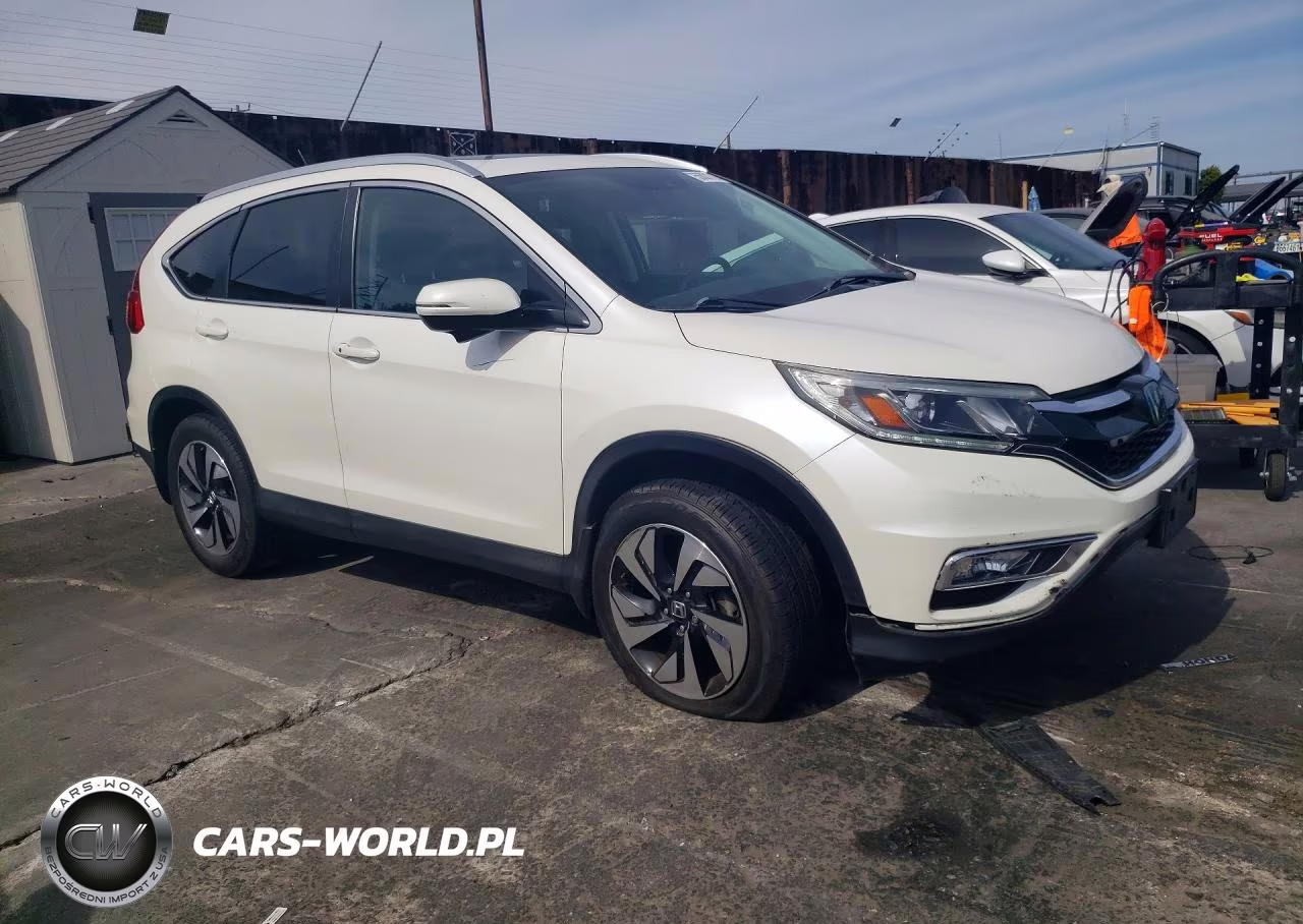 2015 Honda Cr-V Touring VIN:5J6RM3H91FL020064 - 4