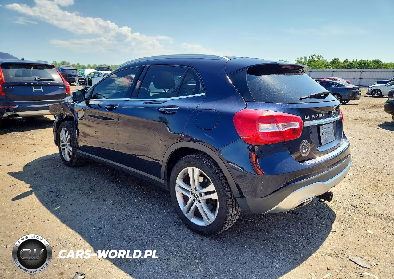 2018 Mercedes-Benz Gla 250 VIN:WDCTG4EB5JJ454762 - 2