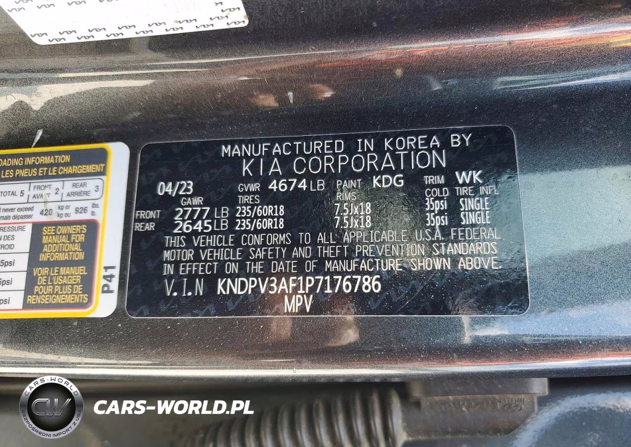 2023 Kia Sportage Ex VIN:KNDPV3AF1P7176786 - 13