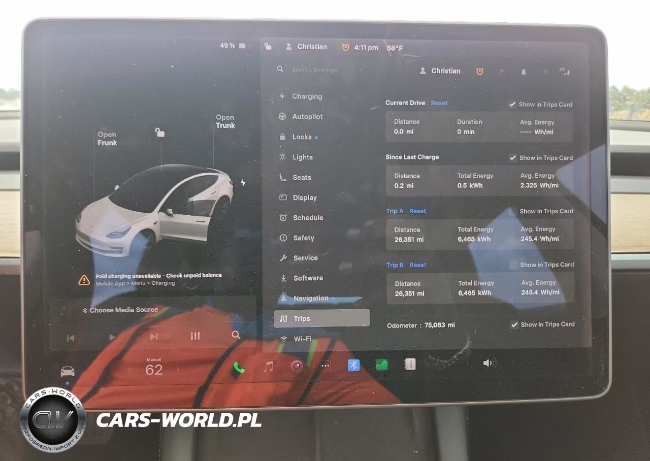 2021 Tesla Model 3 VIN:5YJ3E1EA3MF088300 - 9