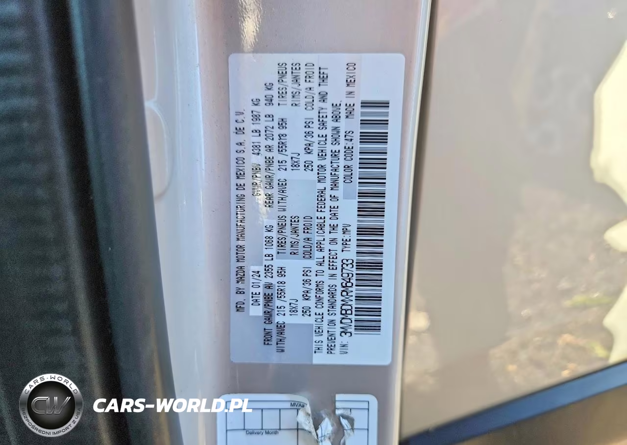 2024 Mazda Cx-30 Premium VIN:3MVDMBDMXRM649733 - 13