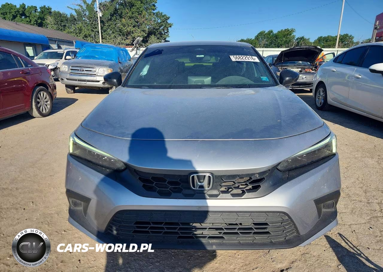 2022 Honda Civic Sport VIN:19XFL2H83NE014349 - 5