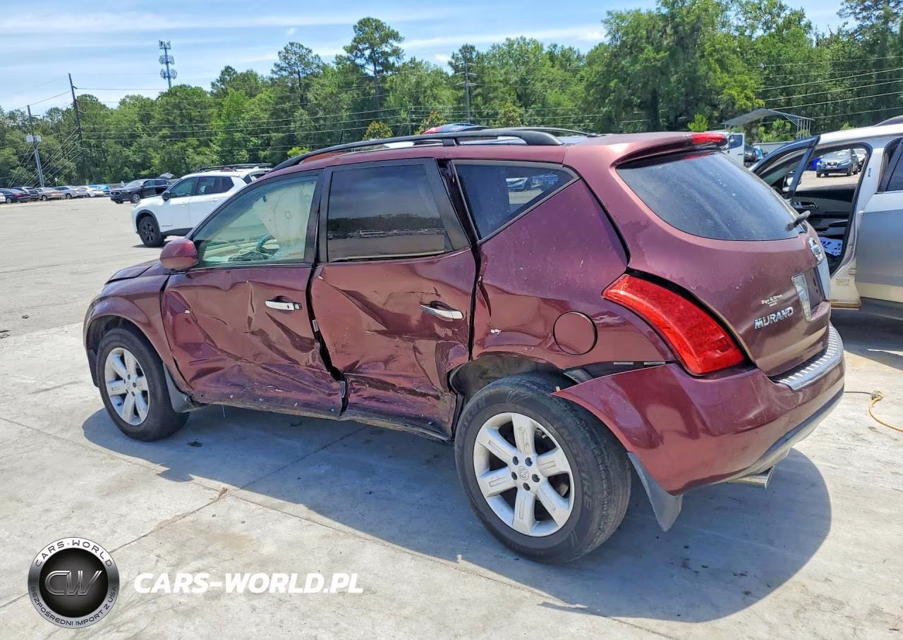 2007 Nissan Murano S VIN:JN8AZ08T97W514711 - 2