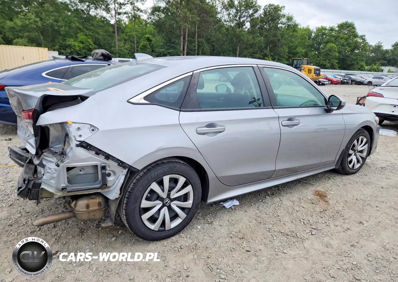 2024 Honda Civic Lx VIN:2HGFE2F24RH568116 - 3