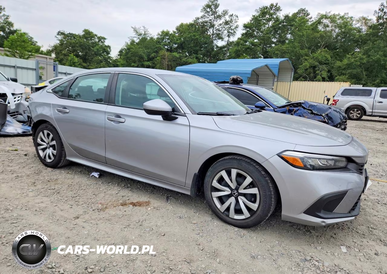 2024 Honda Civic Lx VIN:2HGFE2F24RH568116 - 4