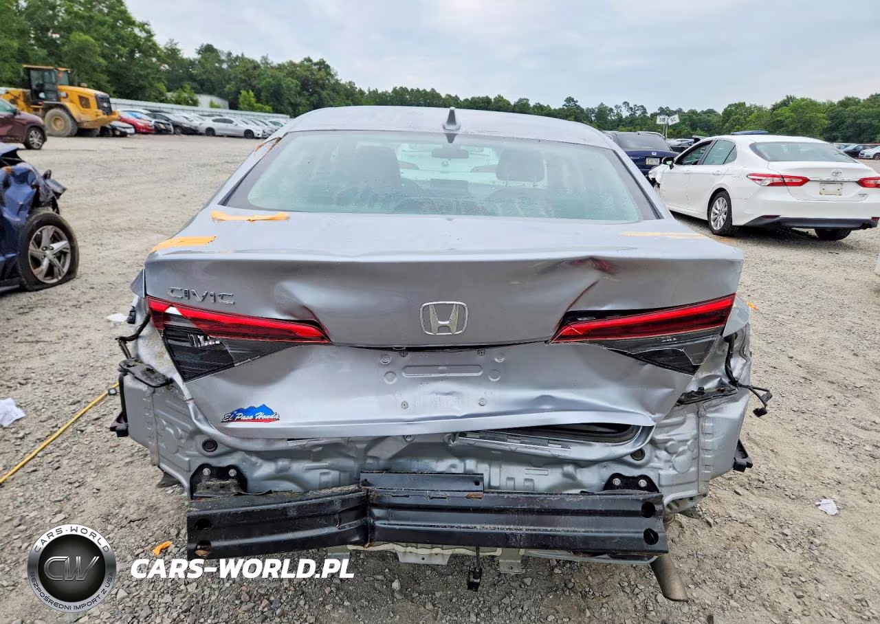2024 Honda Civic Lx VIN:2HGFE2F24RH568116 - 6