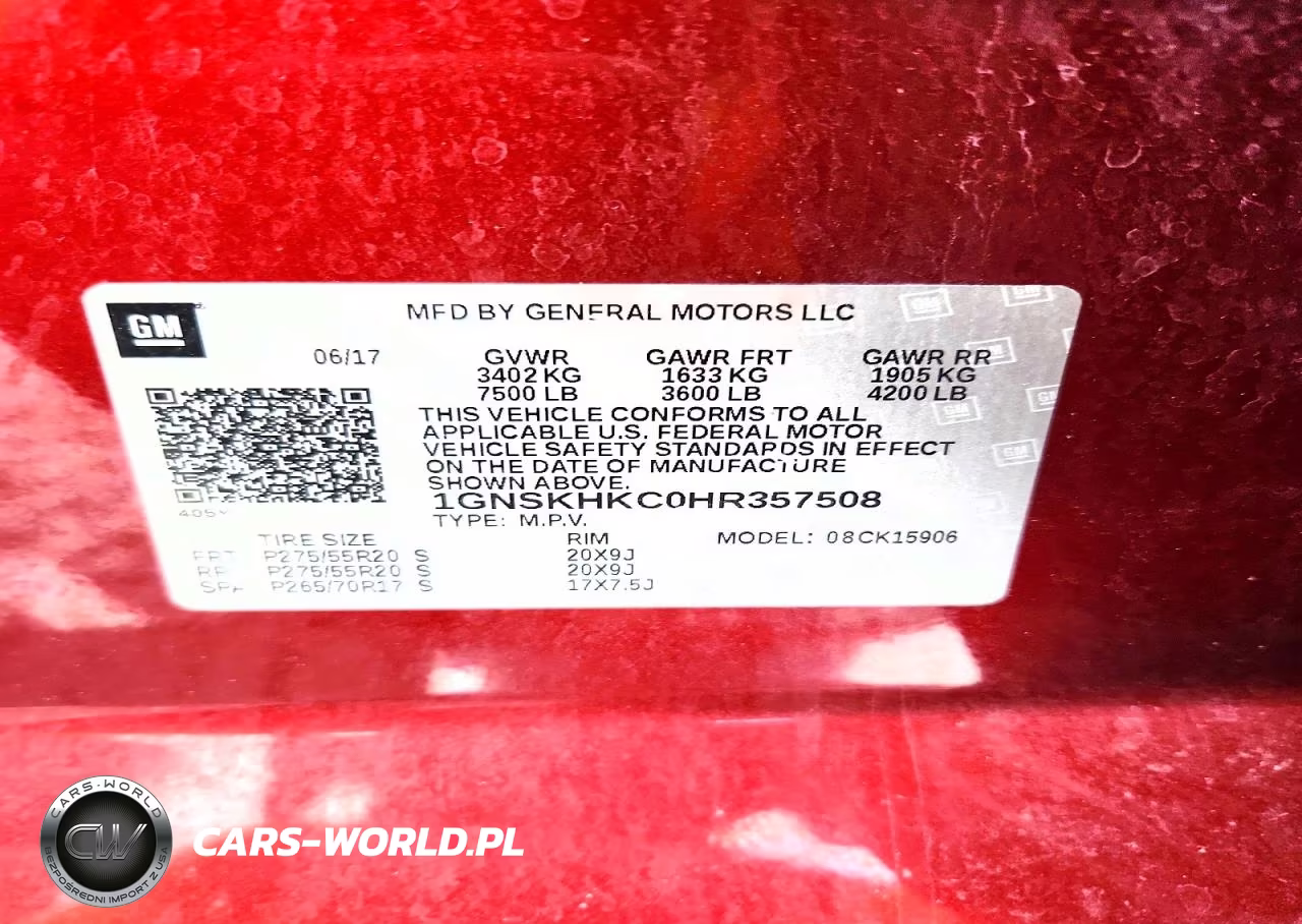 2017 Chevrolet Suburban K1500 Lt VIN:1GNSKHKC0HR357508 - 13