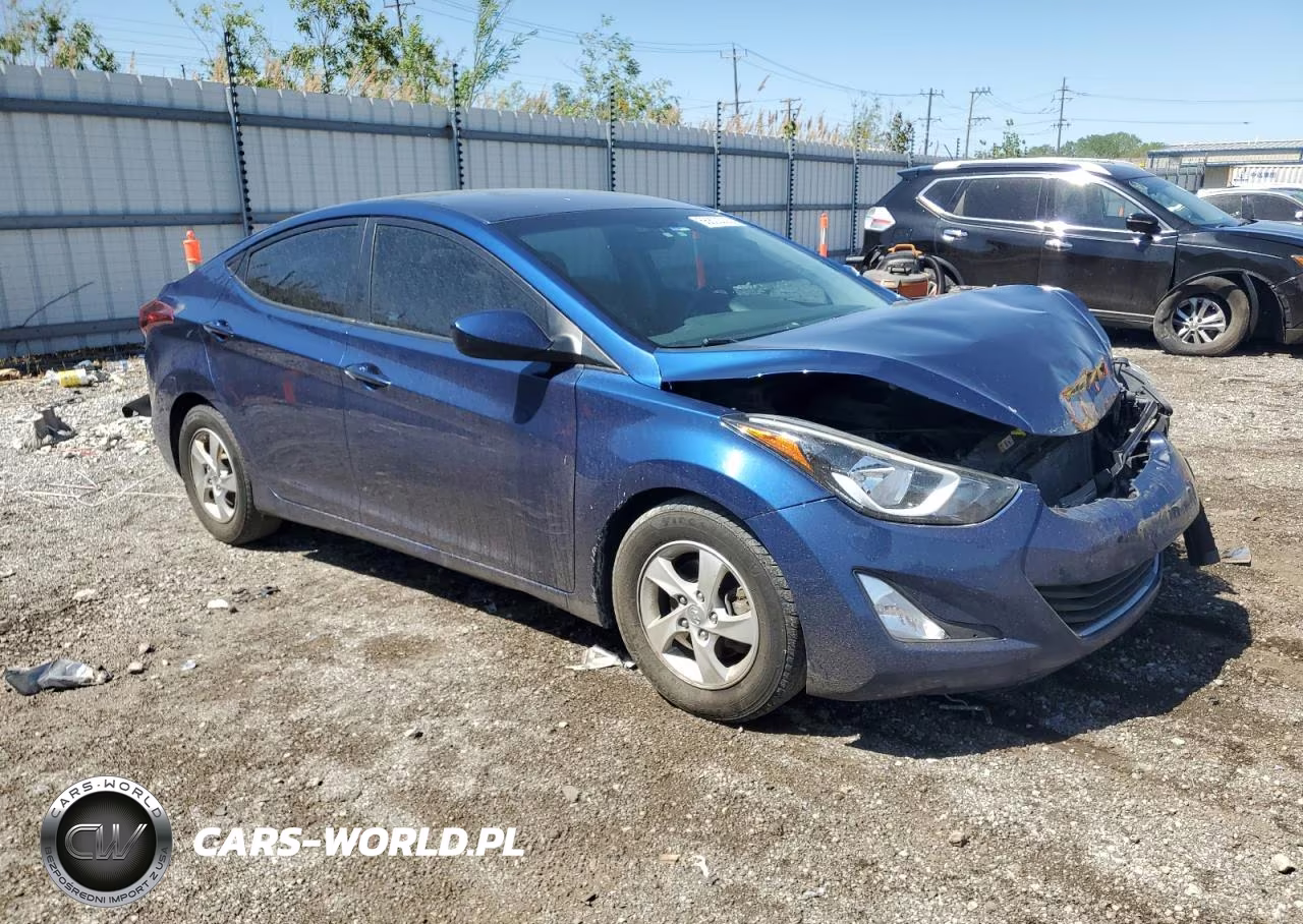 2015 Hyundai Elantra Se VIN:5NPDH4AE9FH589296 - 4