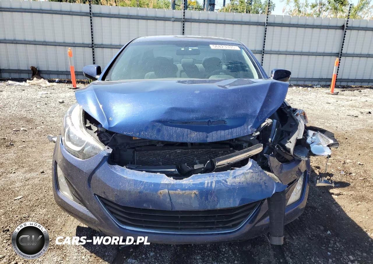 2015 Hyundai Elantra Se VIN:5NPDH4AE9FH589296 - 5