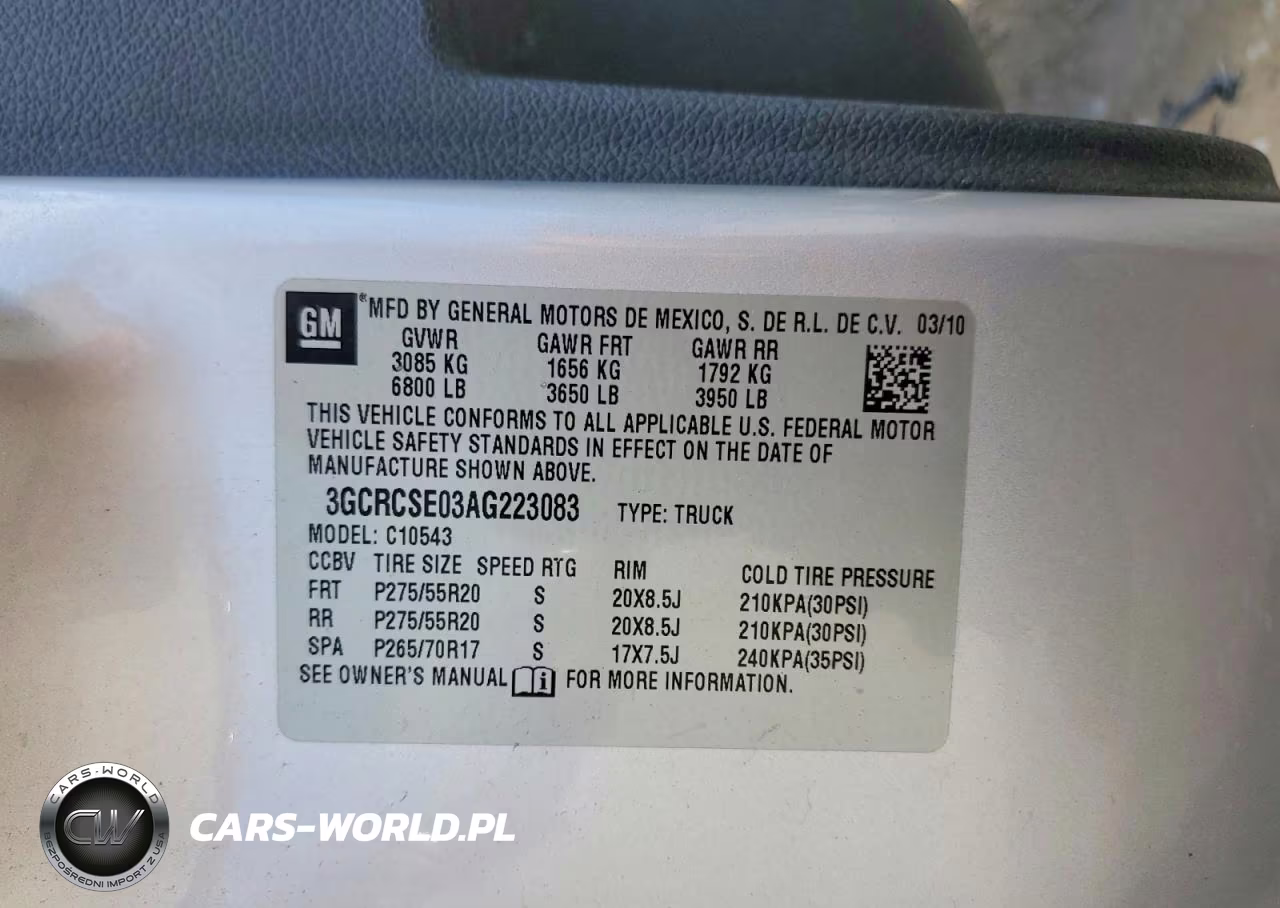 2010 Chevrolet Silverado C1500 Lt VIN:3GCRCSE03AG223083 - 13