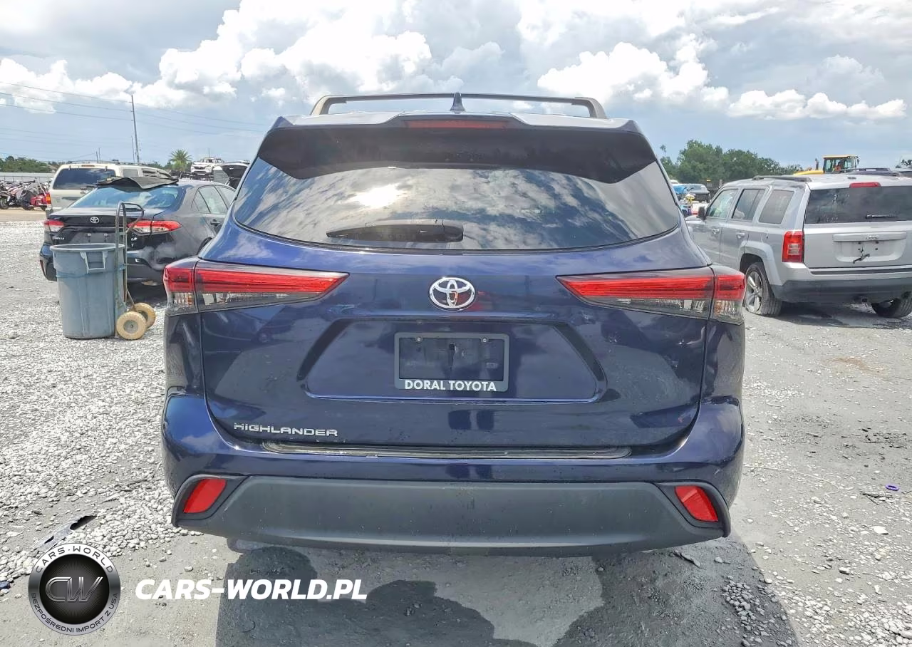 2020 Toyota Highlander L VIN:5TDCZRAH1LS005172 - 6