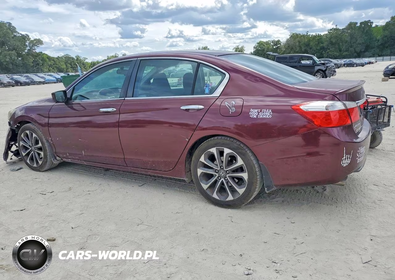 2015 Honda Accord Sport VIN:1HGCR2F51FA164489 - 2