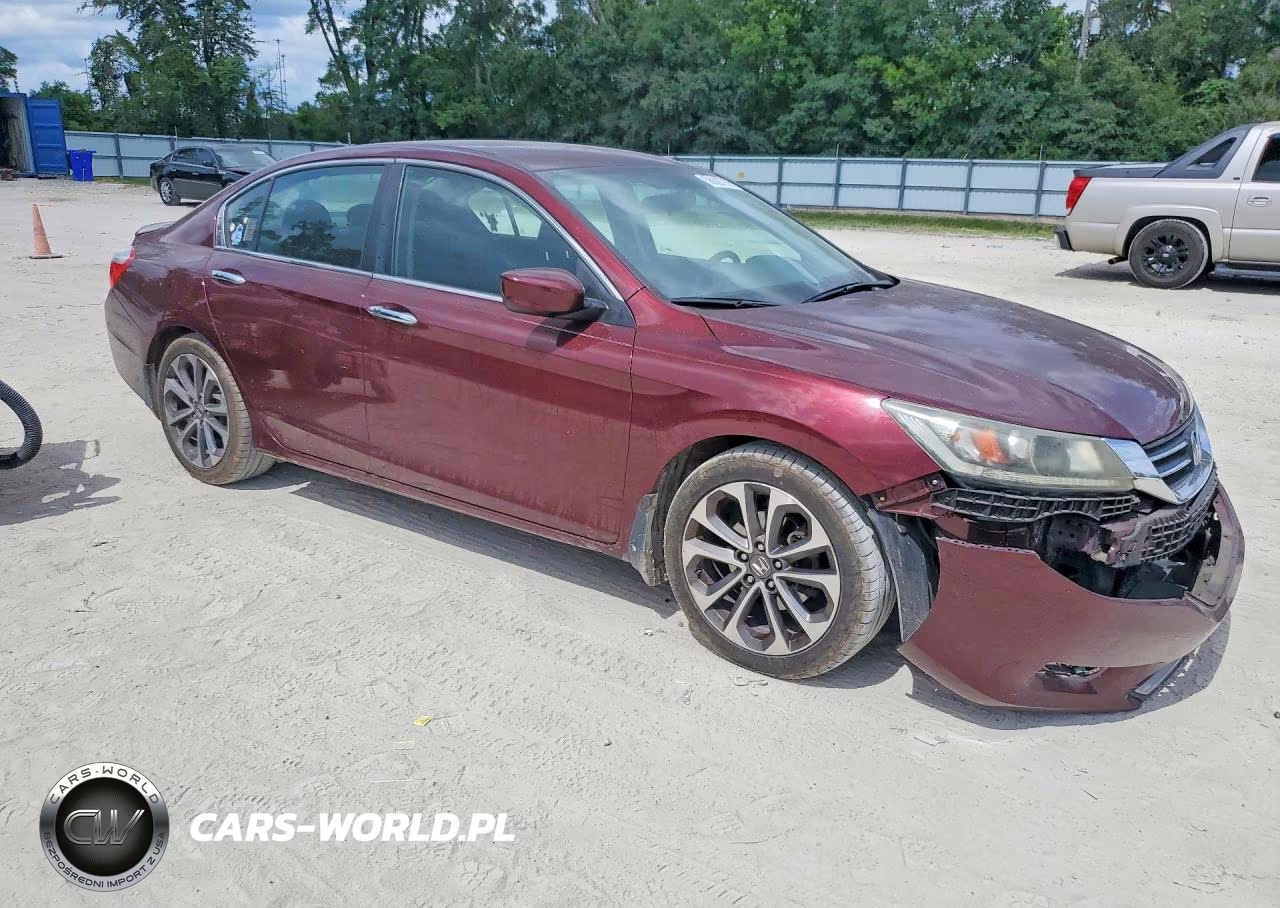 2015 Honda Accord Sport VIN:1HGCR2F51FA164489 - 4
