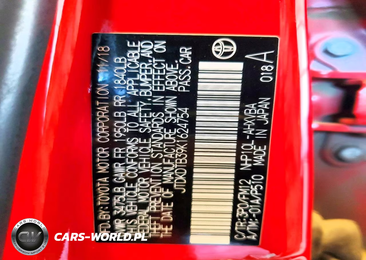 2019 Toyota Prius C L VIN:JTDKDTB39K1624754 - 12