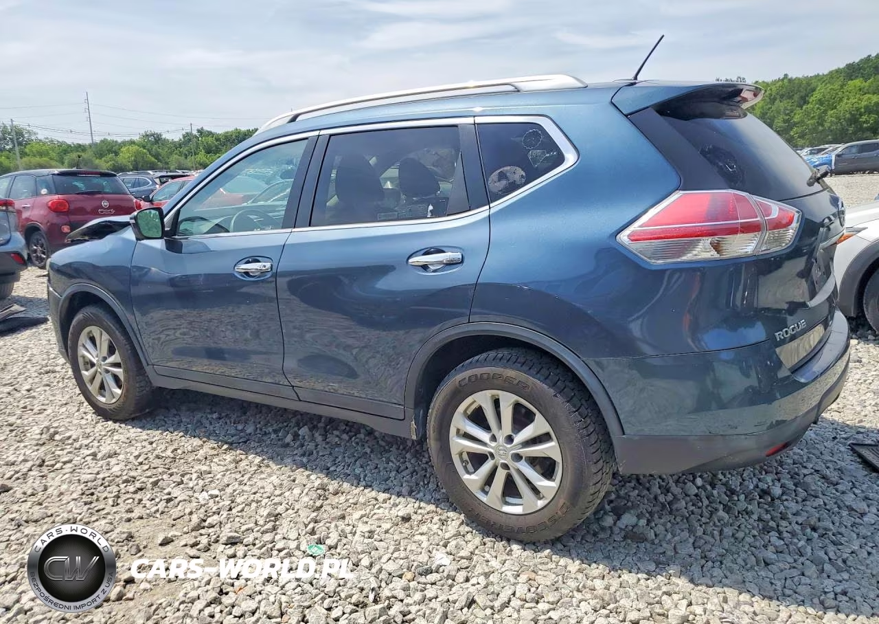 2014 Nissan Rogue Sv VIN:5N1AT2MV5EC772637 - 2
