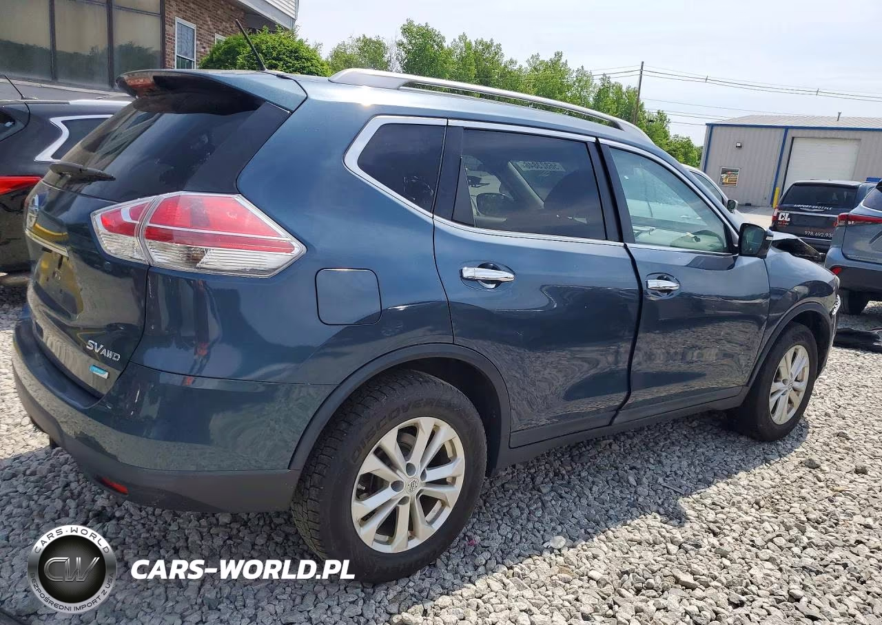 2014 Nissan Rogue Sv VIN:5N1AT2MV5EC772637 - 3