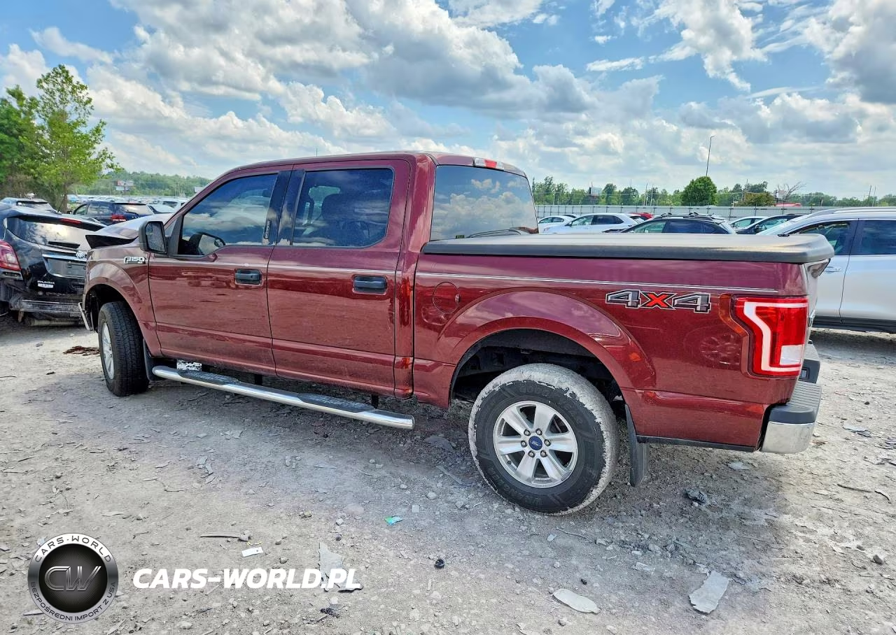 2017 Ford F-150 Supercrew VIN:1FTEW1EF7HKD91932 - 2