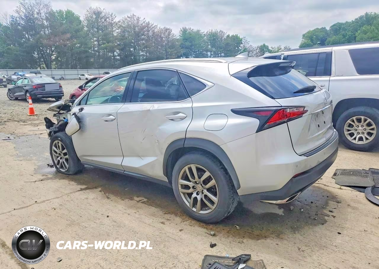 2015 Lexus Nx 200T VIN:JTJBARBZ0F2036237 - 2