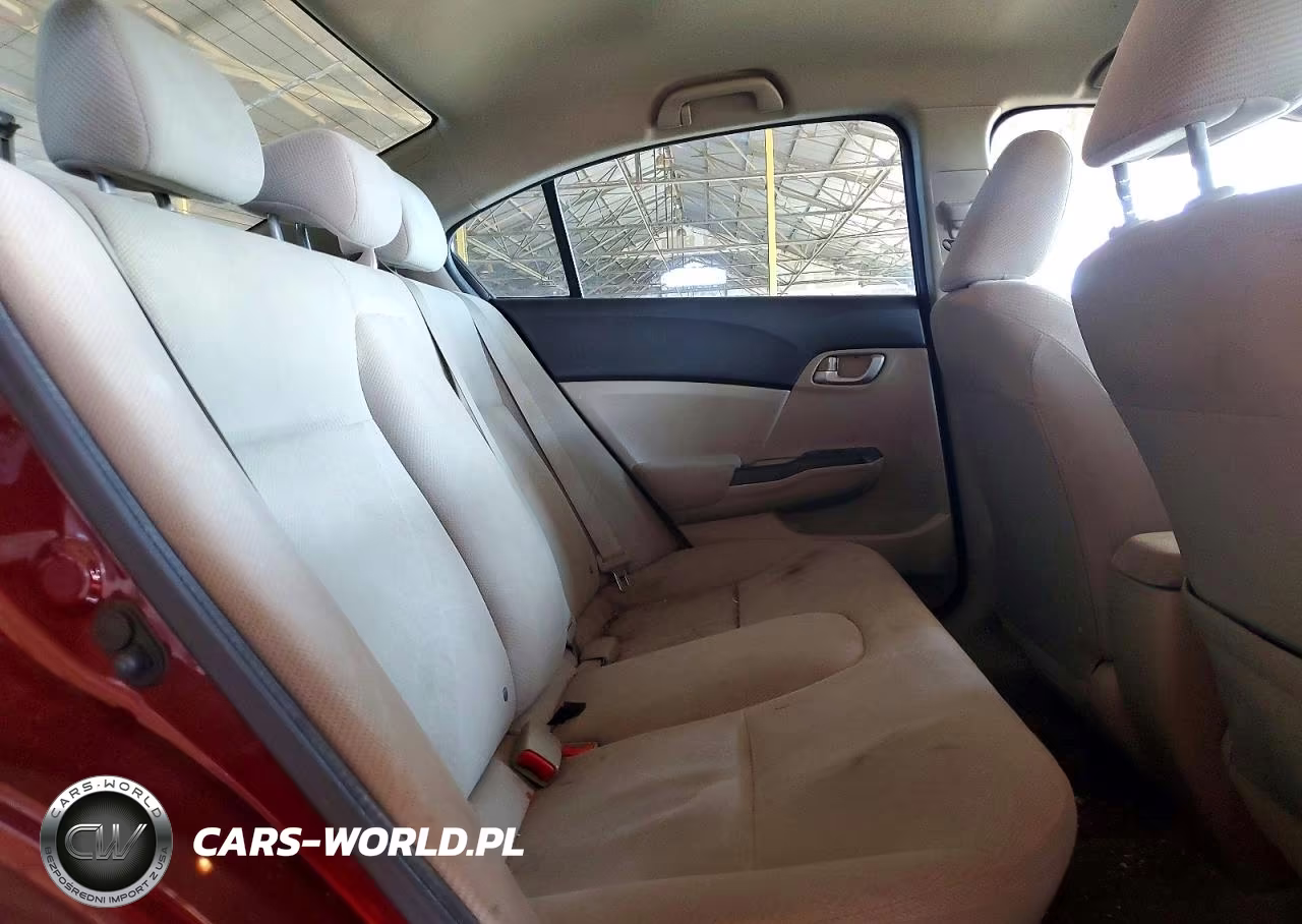 2012 Honda Civic Lx VIN:2HGFB2F52CH579416 - 10