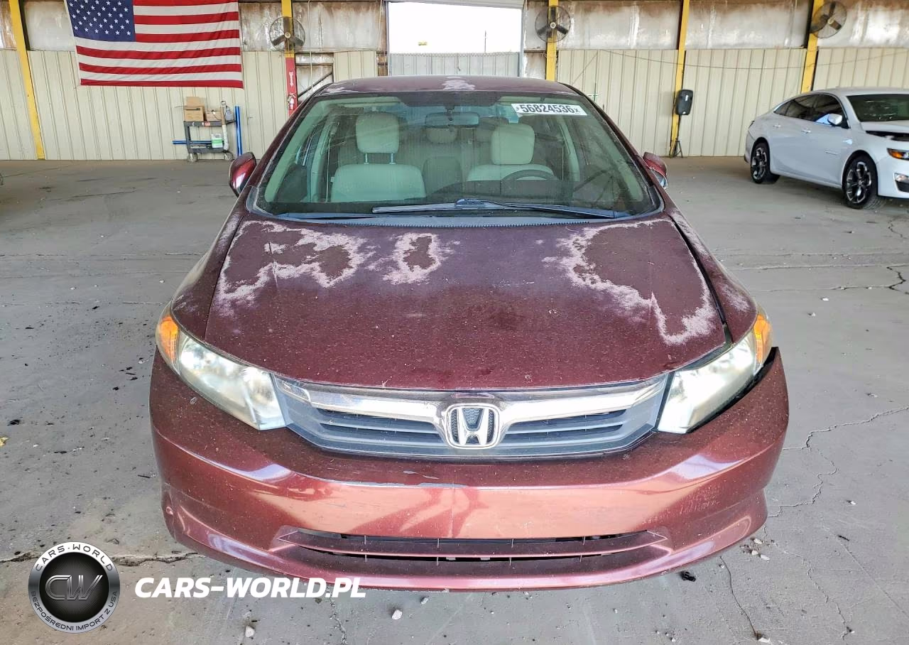 2012 Honda Civic Lx VIN:2HGFB2F52CH579416 - 5