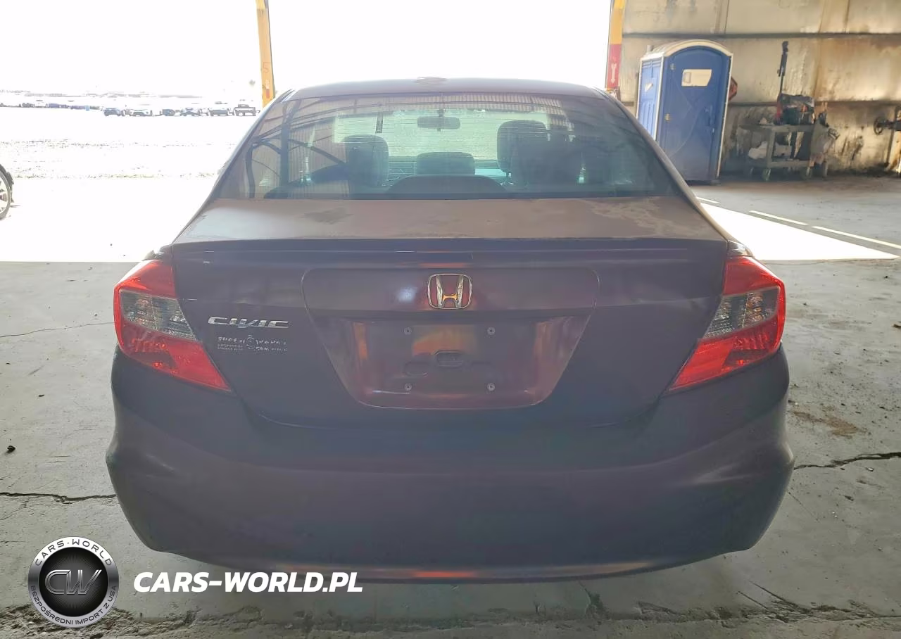 2012 Honda Civic Lx VIN:2HGFB2F52CH579416 - 6