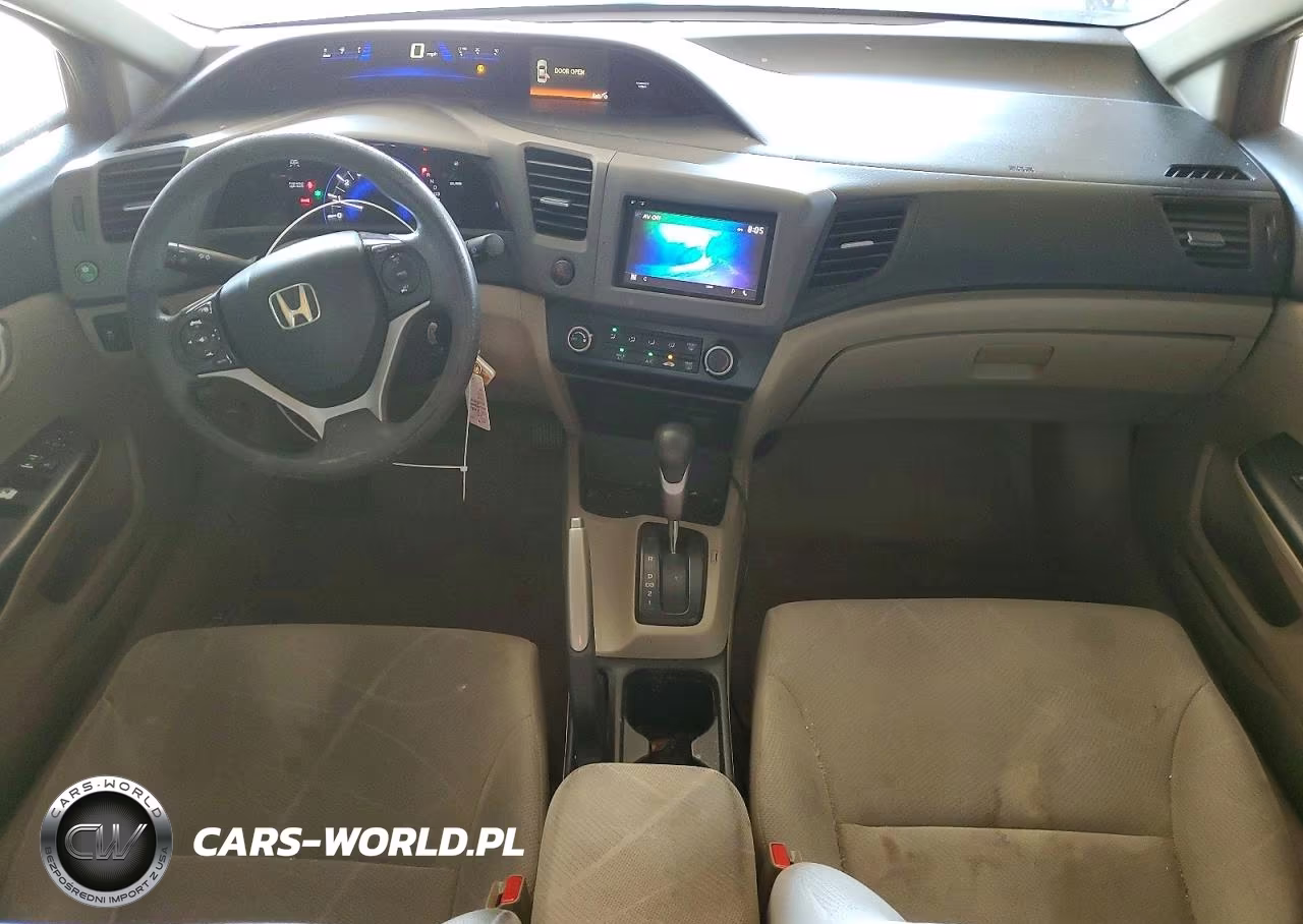 2012 Honda Civic Lx VIN:2HGFB2F52CH579416 - 8