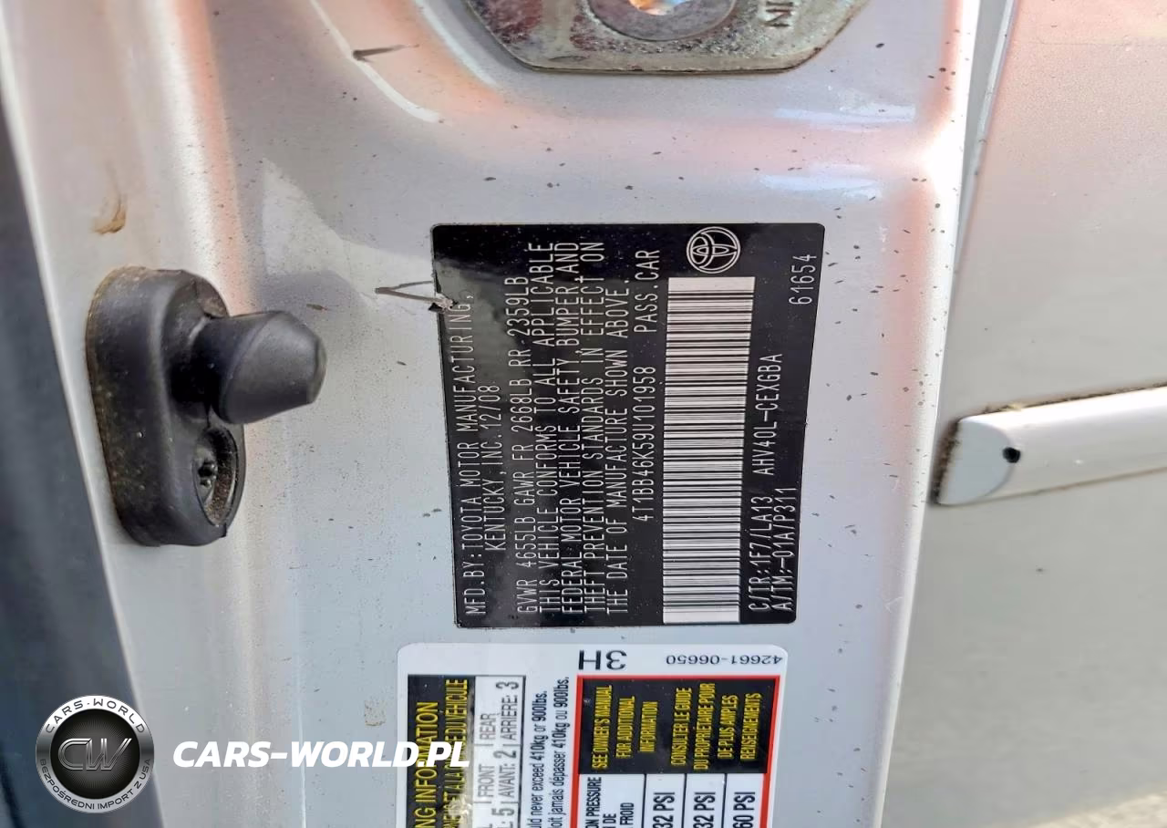 2009 Toyota Camry Hybrid VIN:4T1BB46K59U101958 - 12