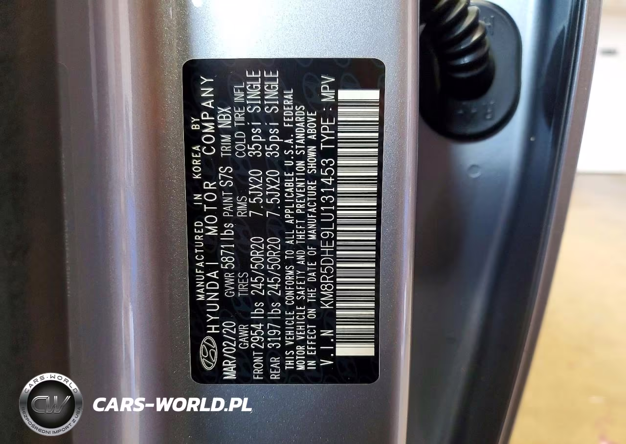 2020 Hyundai Palisade Limited VIN:KM8R5DHE9LU131453 - 14