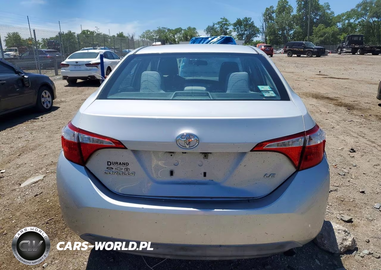 2015 Toyota Corolla Le VIN:2T1BURHEXFC273379 - 6