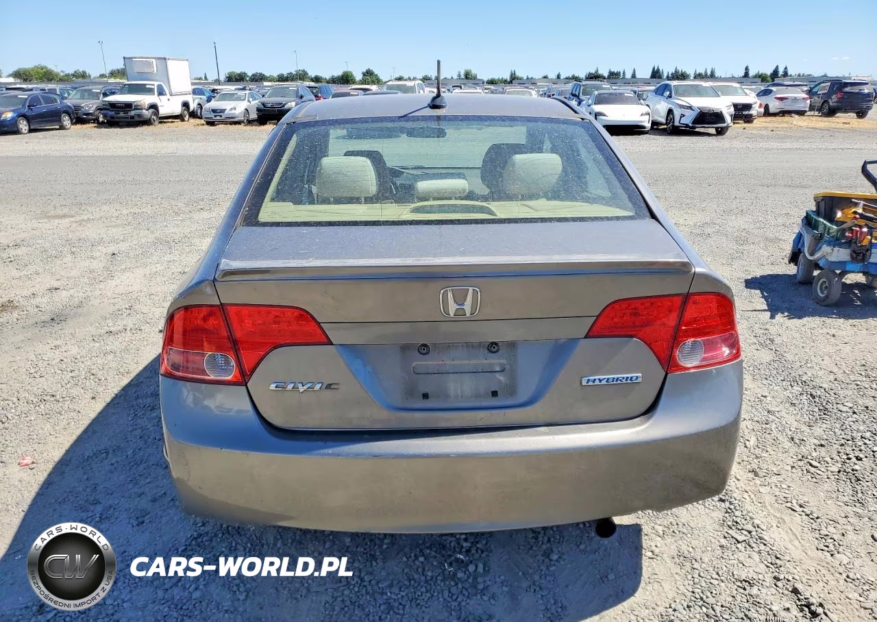 2008 Honda Civic Hybrid VIN:JHMFA36258S014525 - 6