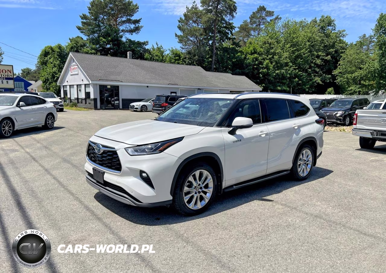 2021 Toyota Highlander Hybrid Limited VIN:5TDYARAH5MS006372 - 2