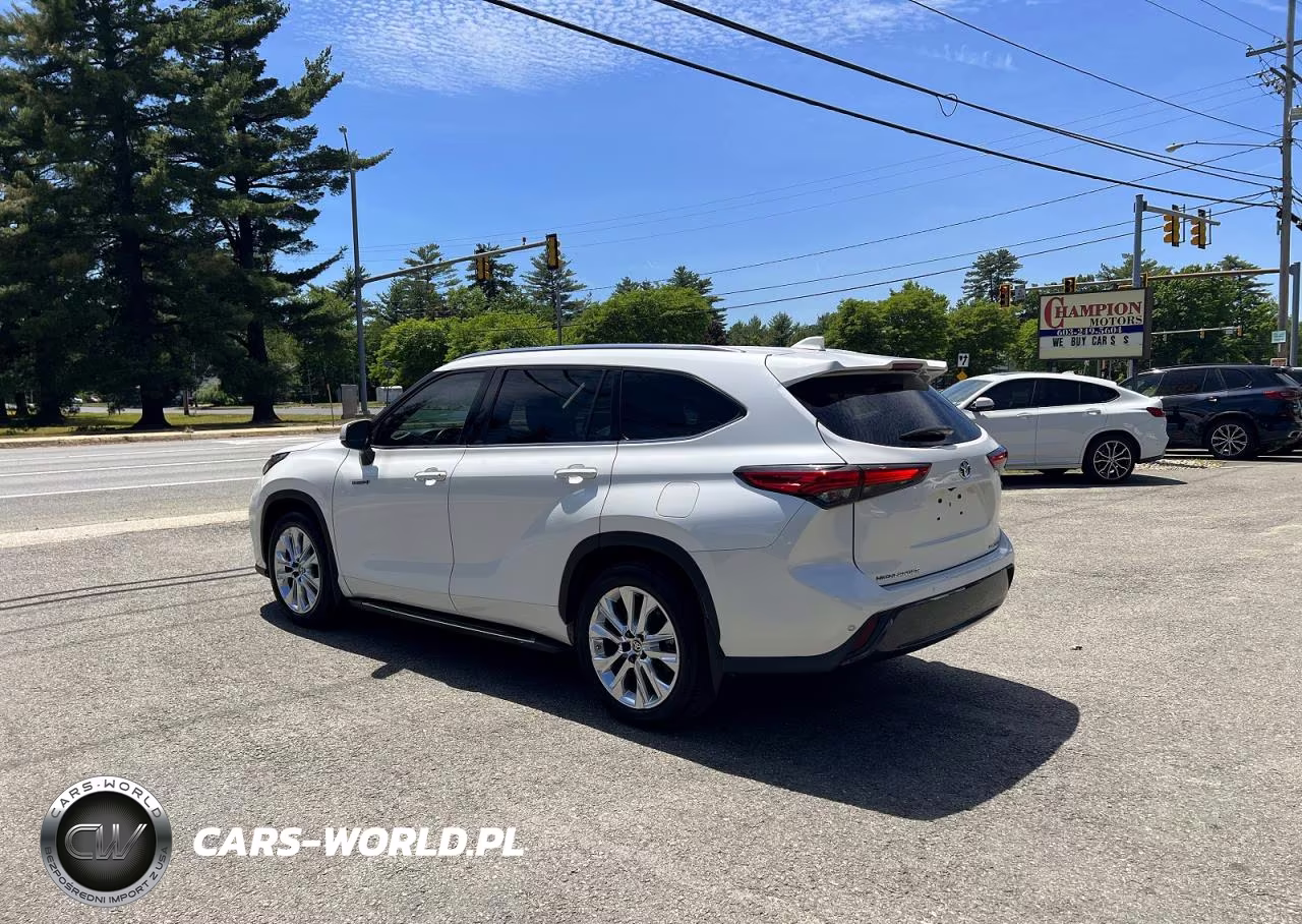 2021 Toyota Highlander Hybrid Limited VIN:5TDYARAH5MS006372 - 3