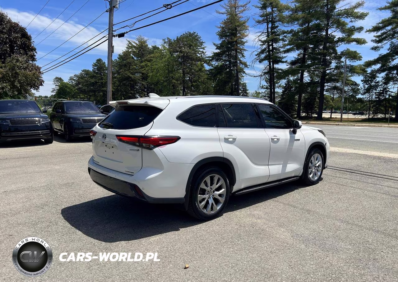 2021 Toyota Highlander Hybrid Limited VIN:5TDYARAH5MS006372 - 4