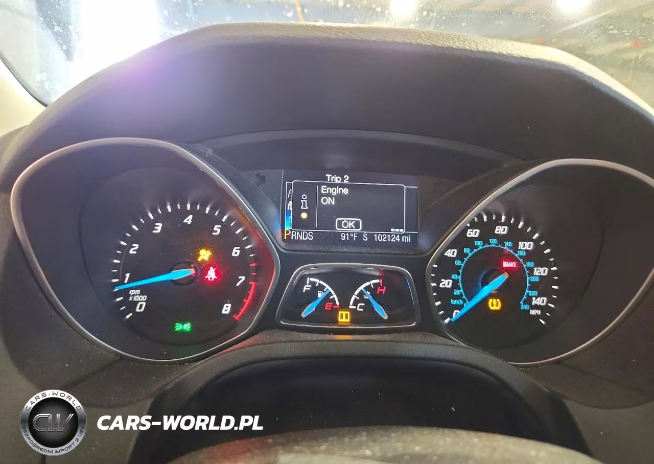 2014 Ford Focus Titanium VIN:1FADP3J20EL115627 - 9