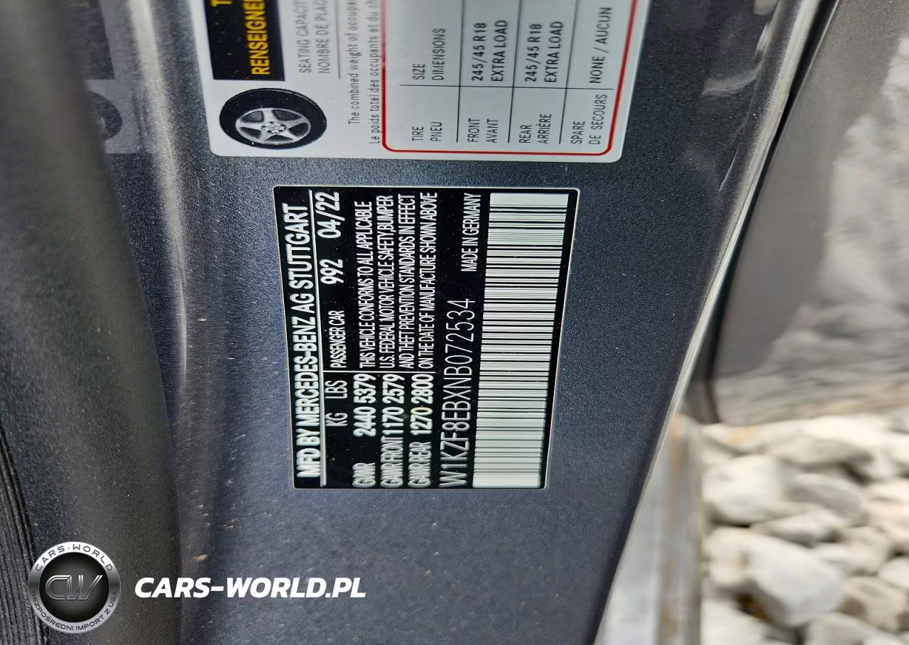2022 Mercedes-Benz E 350 4Matic VIN:W1KZF8EBXNB072534 - 12