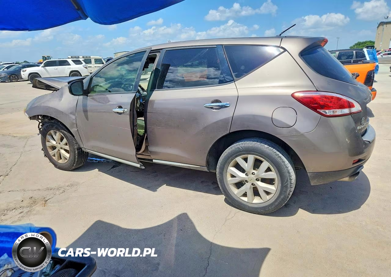 2013 Nissan Murano S VIN:JN8AZ1MU7DW212771 - 2