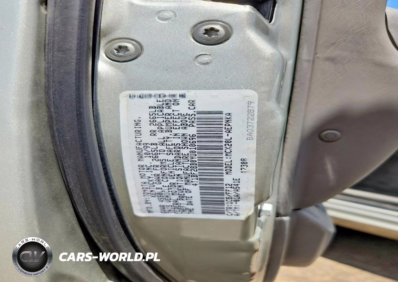 2000 Toyota Avalon Xl VIN:4T1BF28B0YU010696 - 13