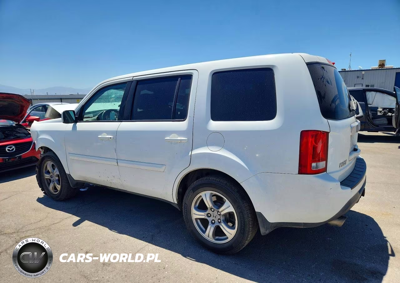2014 Honda Pilot Exl VIN:5FNYF3H59EB002017 - 2