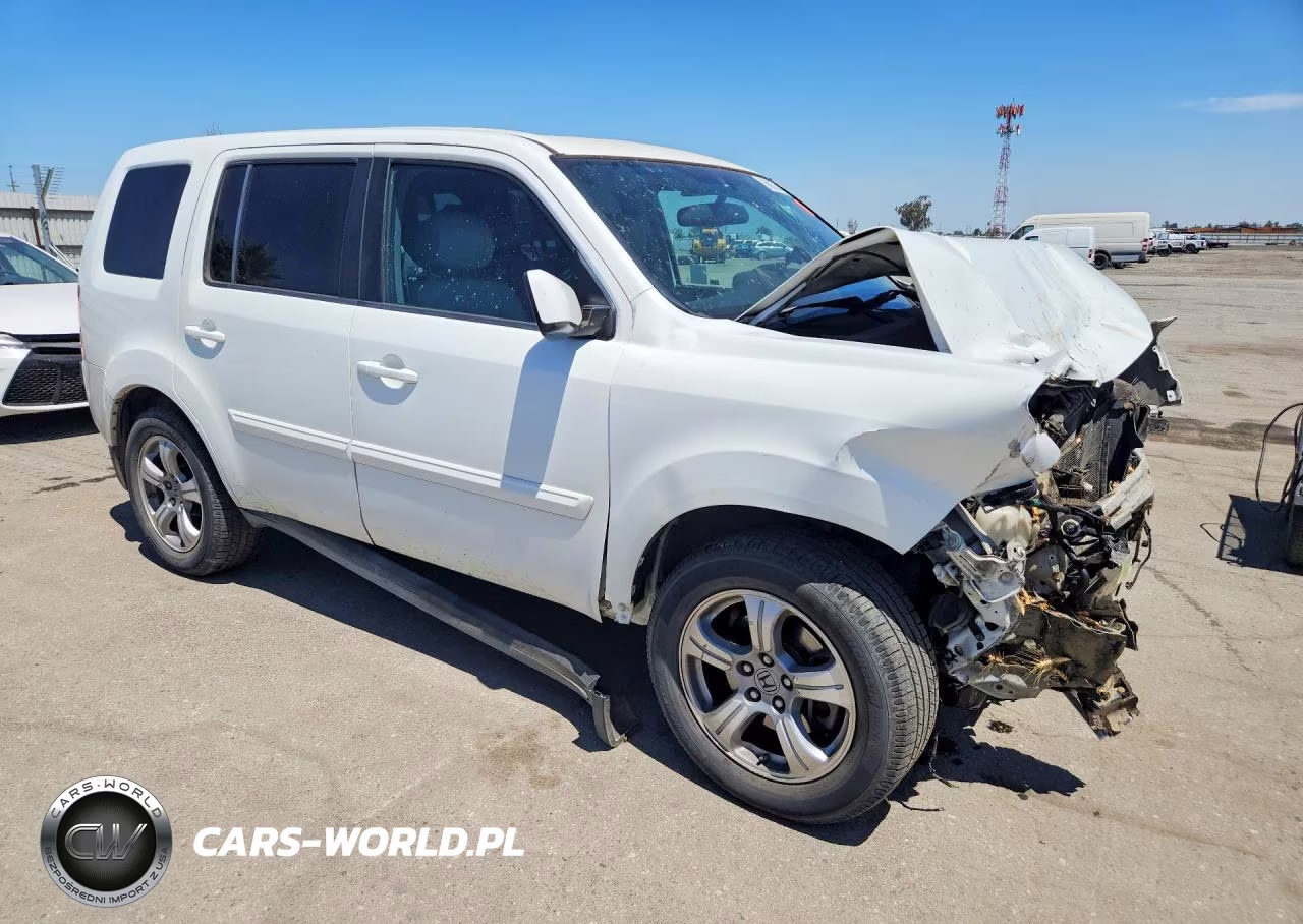 2014 Honda Pilot Exl VIN:5FNYF3H59EB002017 - 4