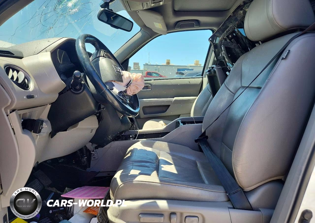2014 Honda Pilot Exl VIN:5FNYF3H59EB002017 - 7