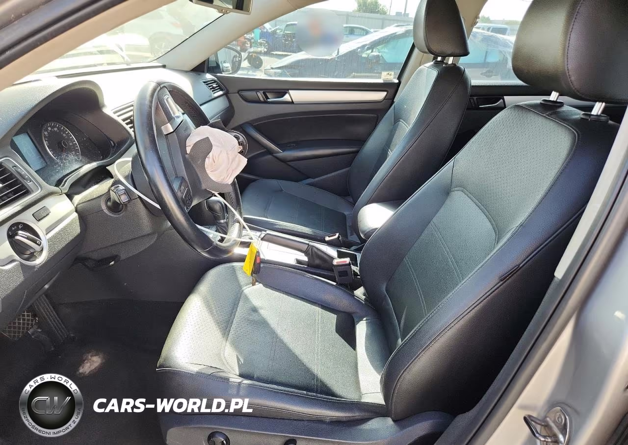 2012 Volkswagen Passat Se VIN:1VWBP7A35CC065657 - 7