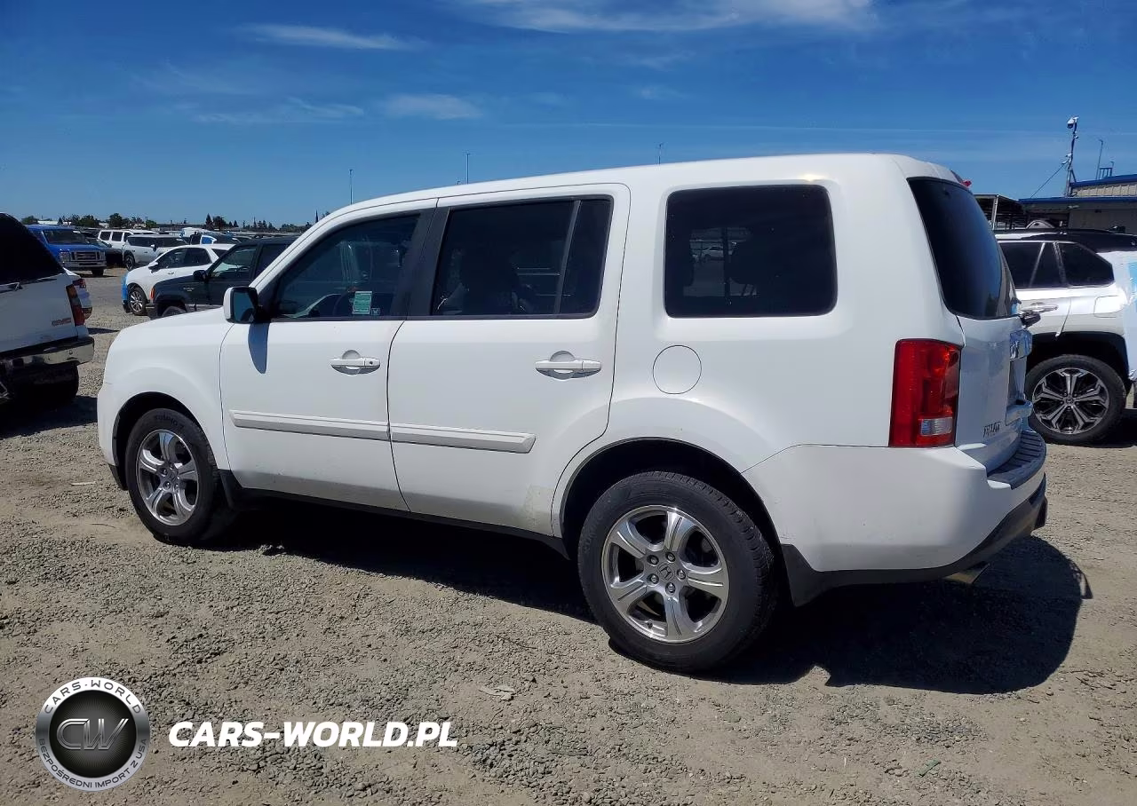 2012 Honda Pilot Exl VIN:5FNYF3H58CB032428 - 2