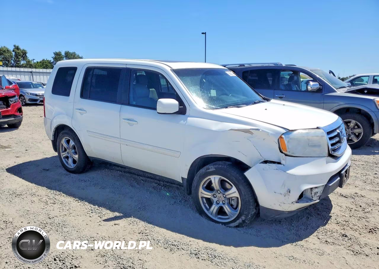 2012 Honda Pilot Exl VIN:5FNYF3H58CB032428 - 4