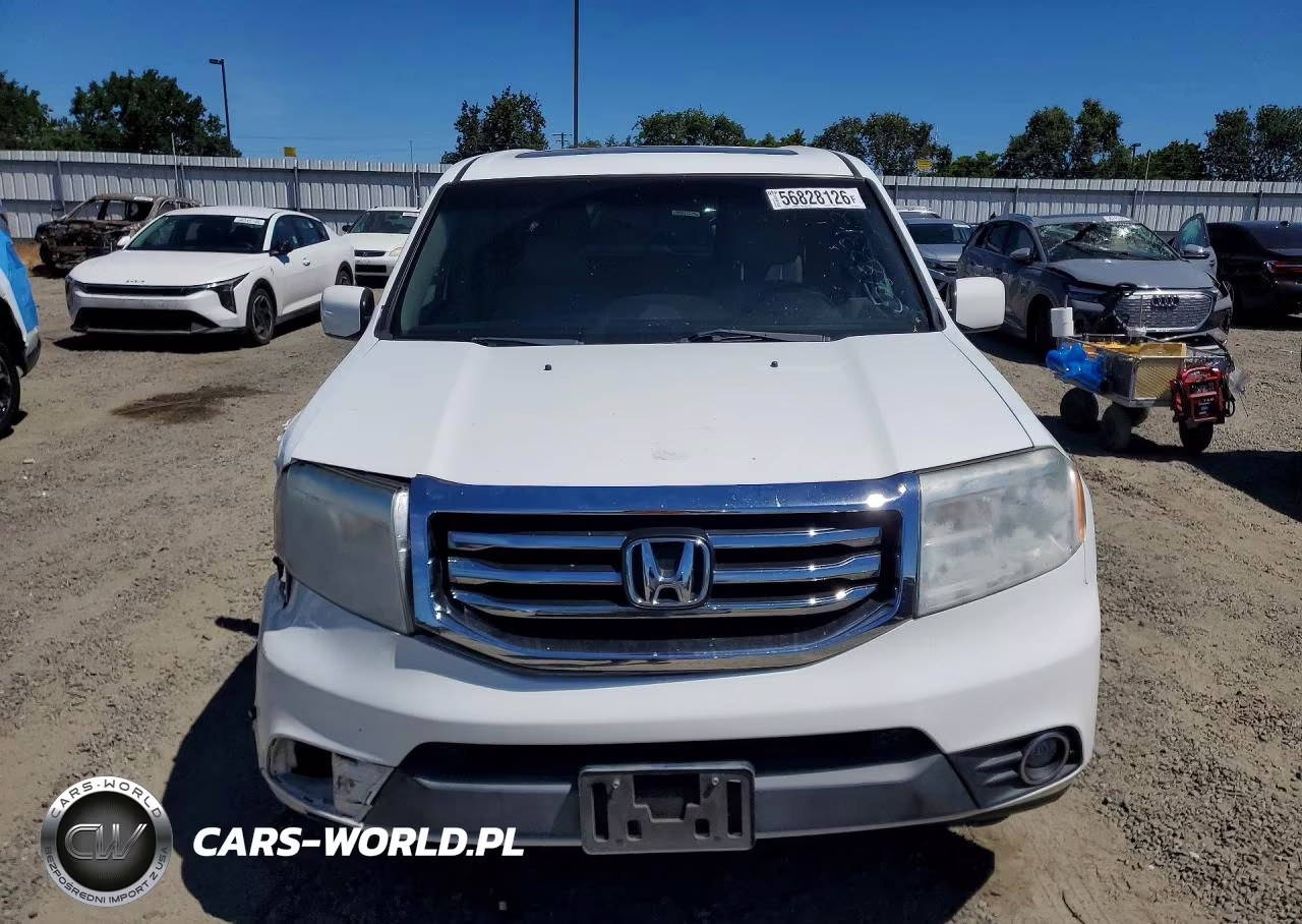 2012 Honda Pilot Exl VIN:5FNYF3H58CB032428 - 5
