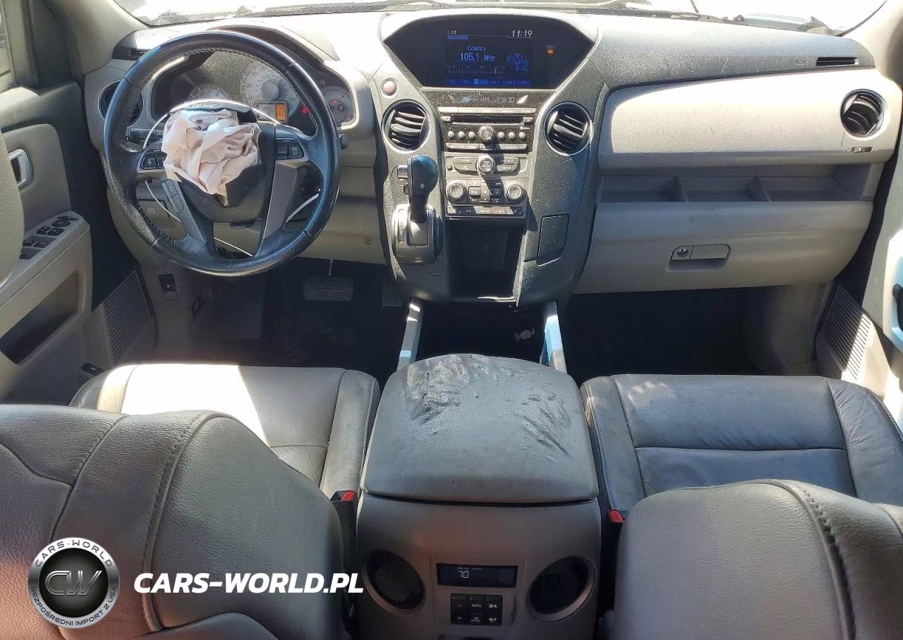 2012 Honda Pilot Exl VIN:5FNYF3H58CB032428 - 8