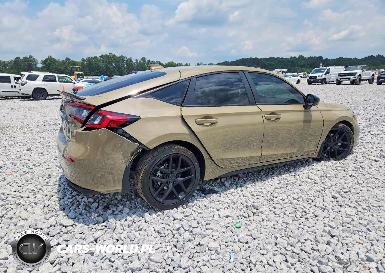 2025 Honda Civic Sport VIN:19XFL2H89SE036514 - 3