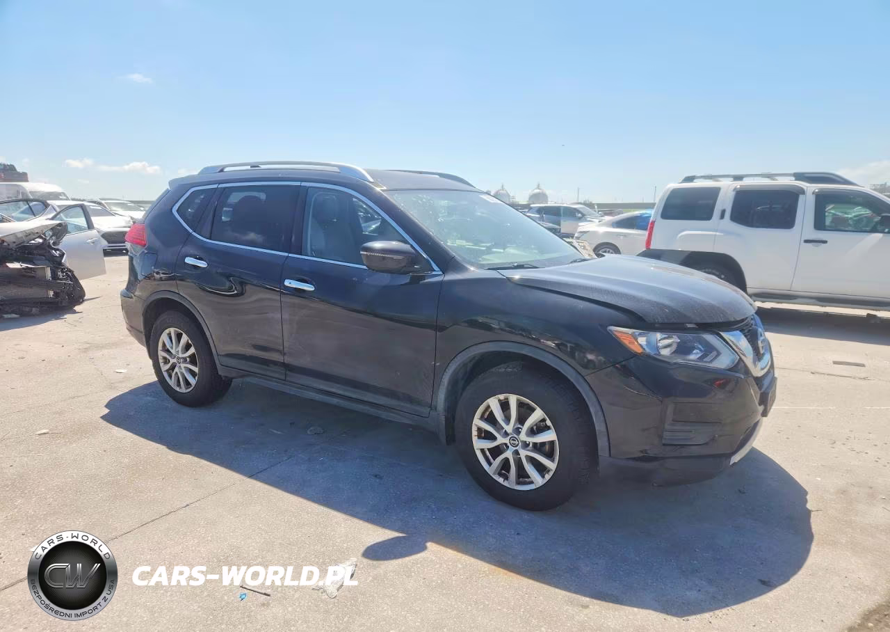 2017 Nissan Rogue Sv VIN:JN8AT2MT9HW380089 - 4