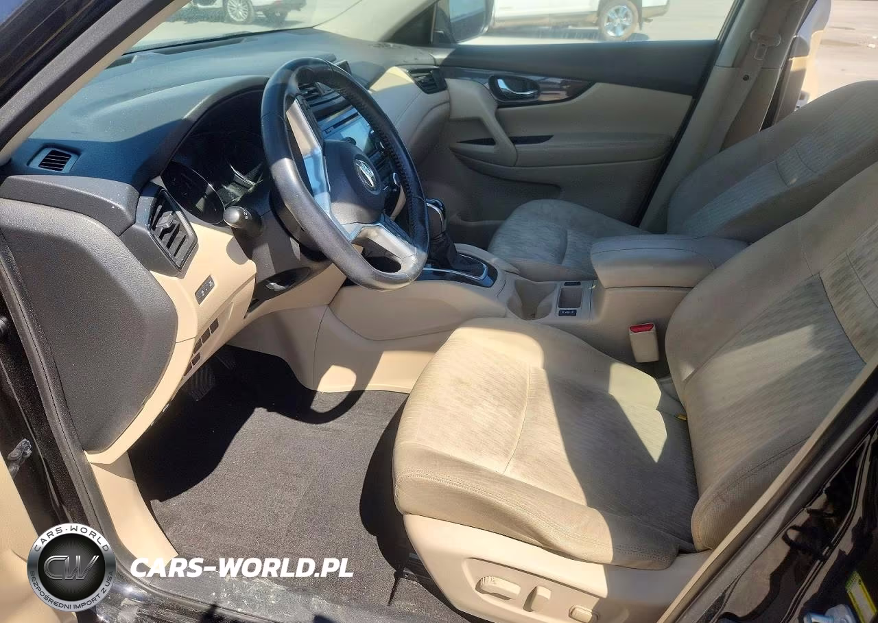 2017 Nissan Rogue Sv VIN:JN8AT2MT9HW380089 - 7