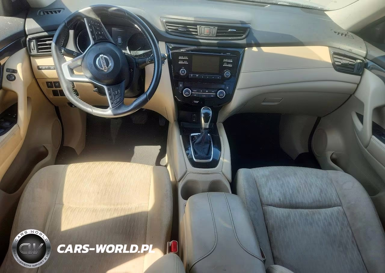 2017 Nissan Rogue Sv VIN:JN8AT2MT9HW380089 - 8